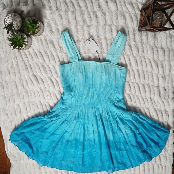 Diane Von Furstenberg Blue Ombre Dress - Picture 2 of 12